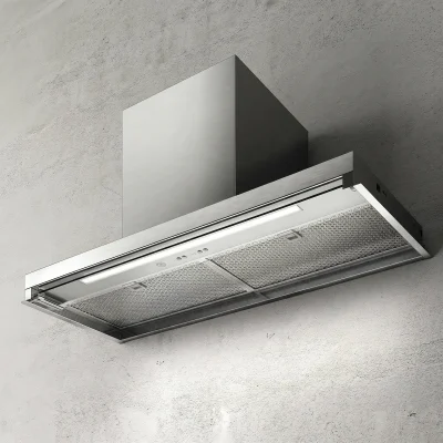 Okap do zabudowy Elica Boxin Advance 90 cm inox / srebrny