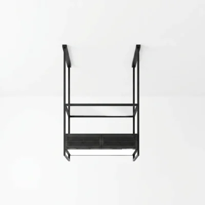 Okap wyspowy Elica Open Suite Superior 80 cm czarny
